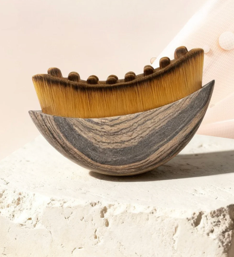 Brosse Drainante Visage – Rituel Lift & Détox